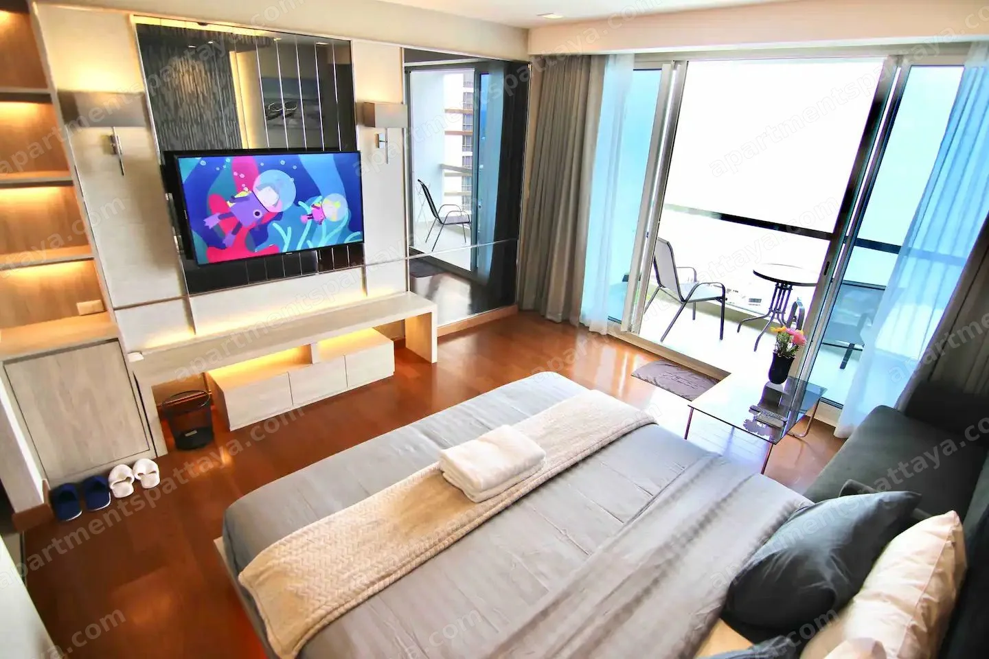 Студия на первой линии Wongamat Beach 3