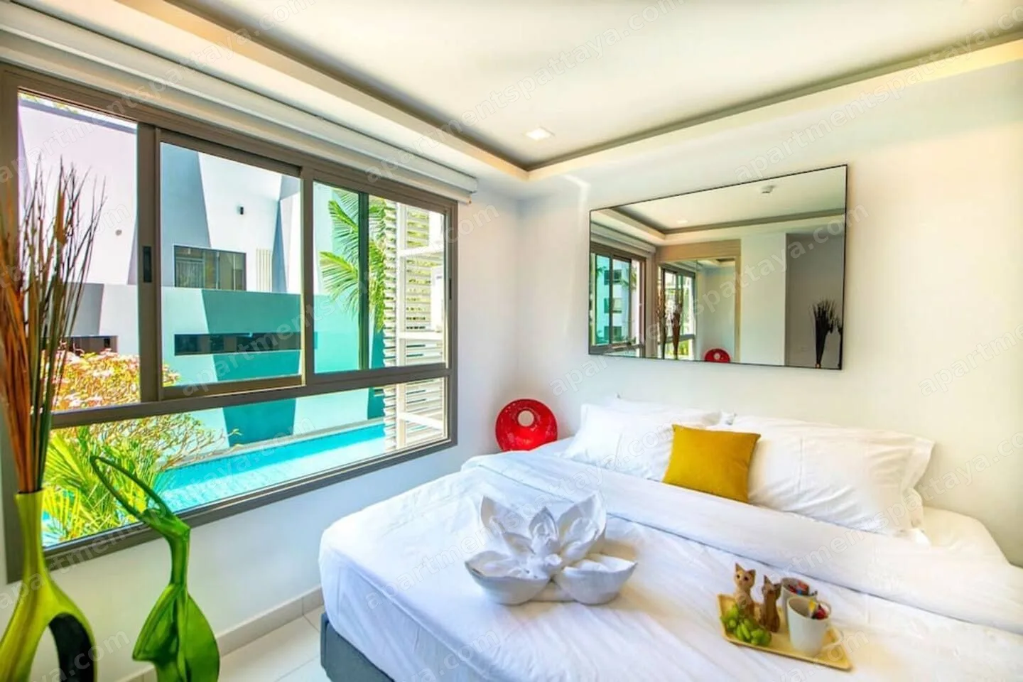 Просторные 2-bedroom апартаменты в районе Pratumnak 3